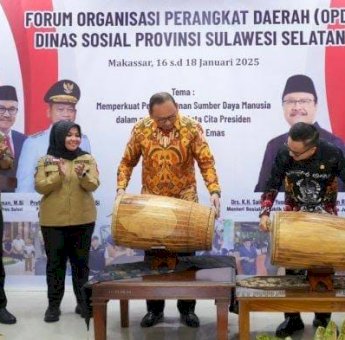 Sekjen Kemensos Beri Apresiasi Provinsi Sulsel: Terbaik dalam Mitigasi Bencana
