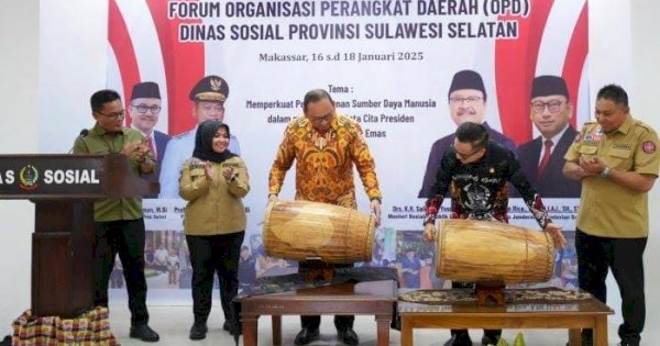 Sekjen Kemensos Beri Apresiasi Provinsi Sulsel: Terbaik dalam Mitigasi Bencana