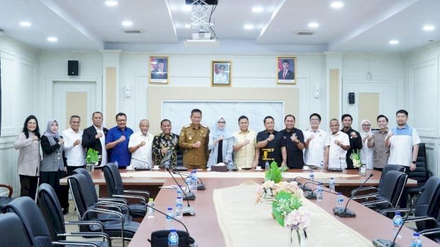 Pimpinan dan Anggota DPRD Sulsel Terima Kunjungan Pj Gubernur Prof Fadry Djufry