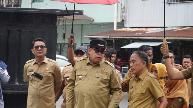 Pj Wali Kota Parepare Abdul Hayat Gani Tinjau Eks CU.