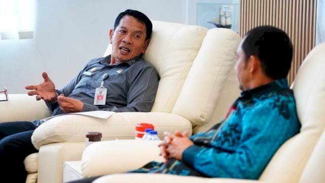 DPRD Enrekang dan Pemkab Silaturahmi di Kanwil Kemenkum Sulsel.