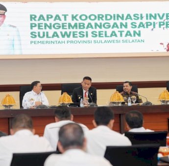 Percepat Izin Investasi, Pj Gubernur Prof Fadjry Djufry Ingin Sulsel Jadi Sentra Sapi Perah