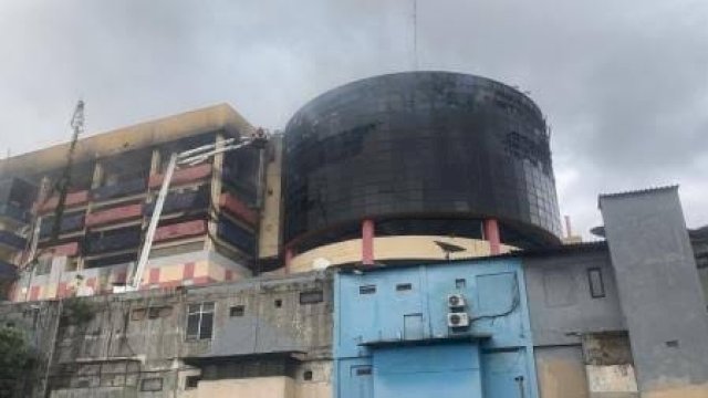 Kebakaran Glodok Plaza.