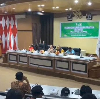 Ketua DPRD Kaharuddin Kadir Hadiri dan Buka Kegiatan Musorkot NPC Parepare