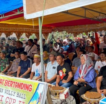 Tutup Turnamen Voli Resasi Cup II, Syaharuddin Alrif Harap Lahirkan Atlet Tingkat Regional Bahkan Nasional