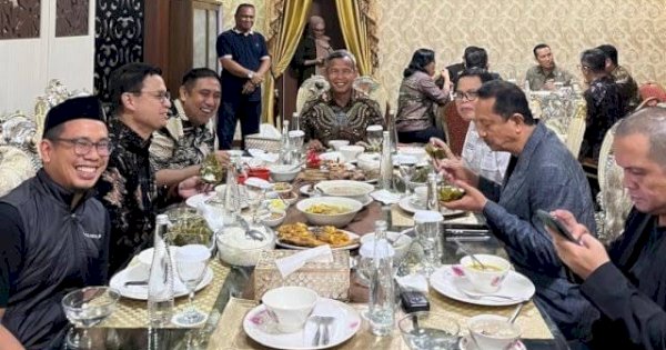 Bupati Maros Chaidir Syam Jamu Makan Malam Kepala BPOM RI Taruna Ikrar
