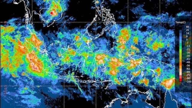 Prakiraan Cuaca Sulsel Rabu 29 Januari 2025: Siang hingga Malam Berpotensi Hujan Lebat