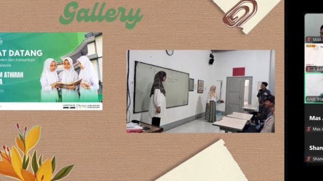 SMA Islam Athirah Bukit Baruga Terima Studi Tiru Online dari IDN Boarding School