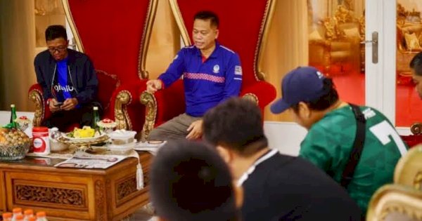 Pj Gubernur Prof Fadjry Djufry Paparkan Target Sulsel Usai Jalan Sehat Bersama Jurnalis