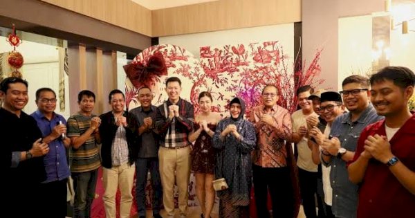 Danny Pomanto Silaturahmi ke Rumah Tokoh Tionghoa pada Momentum Imlek, Jaga Keharmonisan Antar Warga