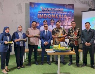 Fokus AI dan Siber, Plt Kadis Kominfo Makassar Hadiri Peluncuran Akademi Multimedia Indonesia