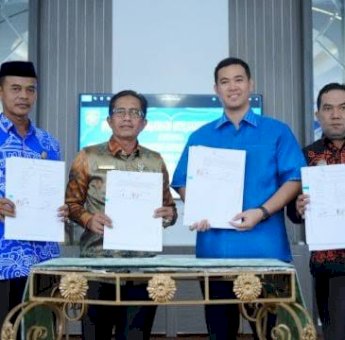 Tepati Janji, Bupati Yusran Hibahkan Tanah untuk Pembangunan Kantor Kemenag Pangkep