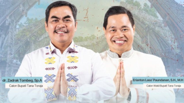 dr.Zadrak Tombeg dan Erianto.