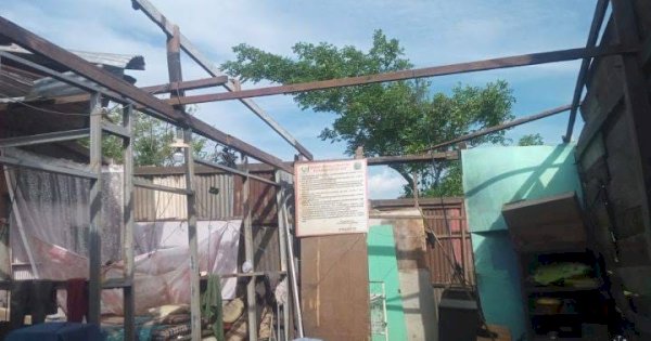 Angin Puting Beliung Terjang 6 Unit Rumah di Jeneponto