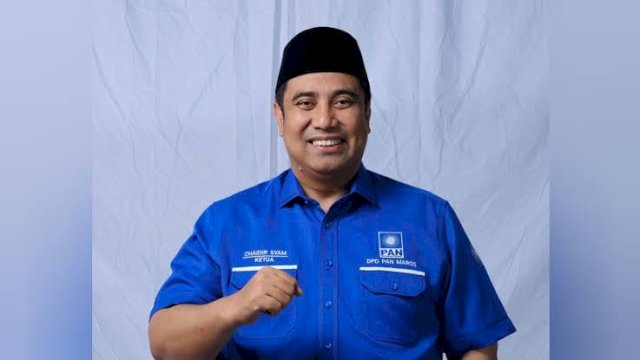 Ketua PAN Maros, Chaidir Syam