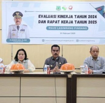 Rapat Kerja RSUD Lasinrang, Pj Bupati Pinrang Tekankan Peningkatan Kinerja-Pelayanan