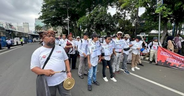 Dosen ASN Demo, Ancam Mogok Mengajar jika Tukin Tak Dibayarkan, Kemendikti: Alasan Tukin Tak Cair Sudah Jelas