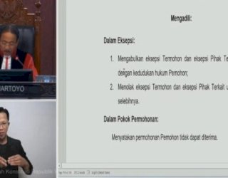 MK Tolak Gugatan INIMI Soal Permohonan PHPU Pilwalkot Makassar