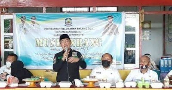 Hadiri Musrenbang, Ketua Komisi II DPRD Jeneponto Imam Taufiq Berkomitmen Kawal Aspirasi Masyarakat