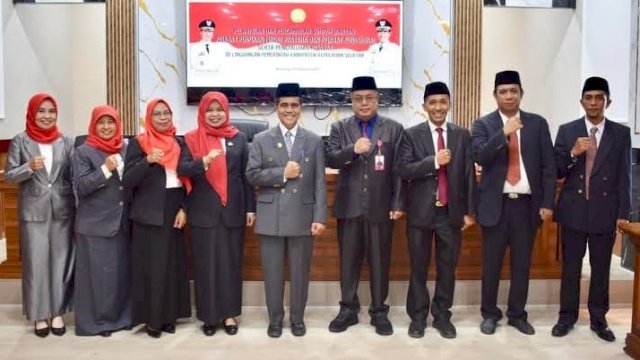 Pemkab Selayar Lantik Sejumlah Pejabat, Andi Triyanti Musdalifah Jadi Kepala BKPSDM