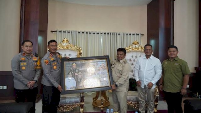Pj Bupati Muh Saleh Dampingi Kunjungan Kerja Kapolda Sulsel di Luwu.