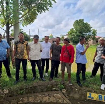 Tindak Lanjut Aspirasi Masyarakat, Komisi D DPRD Sulsel Kunjungi Irigasi Terbengkalai di Pangkep