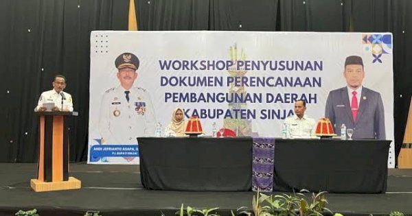 Pj Bupati Jefrianto Asapa Buka Workshop Penyusunan Dokumen PEDA 2025-2029