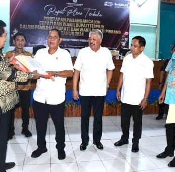 Senin Depan, DPRD Pinrang Gelar Paripurna Penetapan Paslon Bupati dan wakil Bupati Terpilih
