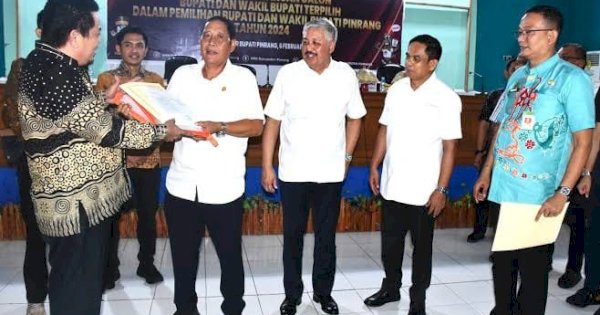 Senin Depan, DPRD Pinrang Gelar Paripurna Penetapan Paslon Bupati dan wakil Bupati Terpilih