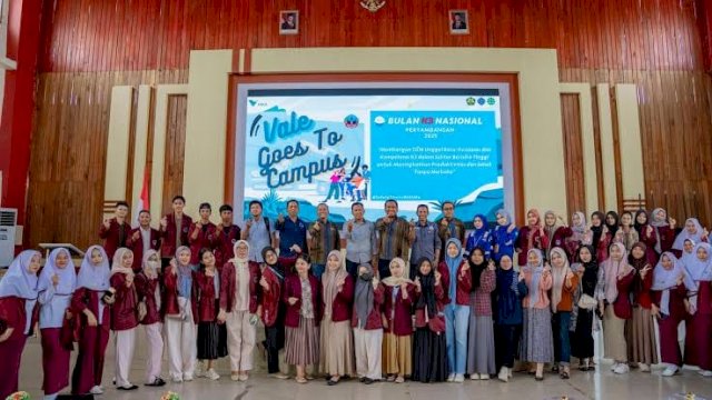 Bangun SDM Unggul-Berdaya Saing, PT Vale Kampanyekan Budaya K3 di Perguruan Tinggi