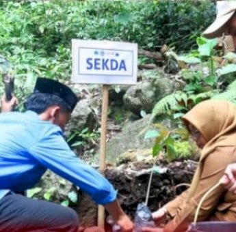 Pemkab Bantaeng Kolaborasi OKP Tanam Pohon di Objek Wisata Eremerasa