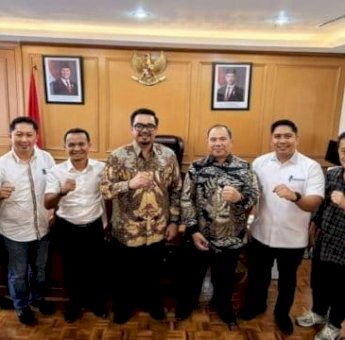 Bupati Bone Terpilih Andi Asman Sulaiman Temui Wamen Kehutanan, Paparkan Potensi Hutan