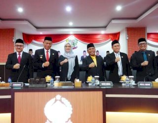 Tok! DPRD Sulsel Resmi Umumkan Penetapan Andalan Hati Sebagai Gubernur dan Wakil Gubernur Terpilih Periode 2025-2030
