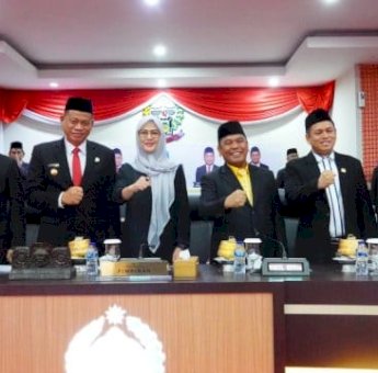 Tok! DPRD Sulsel Resmi Umumkan Penetapan Andalan Hati Sebagai Gubernur dan Wakil Gubernur Terpilih Periode 2025-2030