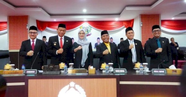 Tok! DPRD Sulsel Resmi Umumkan Penetapan Andalan Hati Sebagai Gubernur dan Wakil Gubernur Terpilih Periode 2025-2030