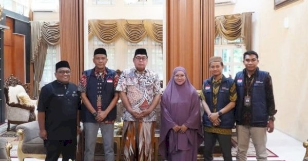 Pj Wali Kota Parepare Terima Audiens Organisasi Kurir Langit, Bahas Acara Doa Seribu Santri