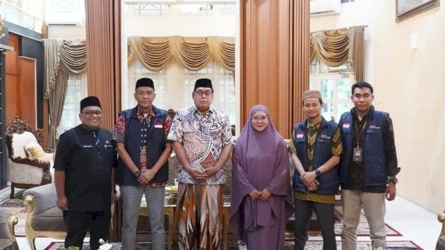 Pj Wali Kota Parepare Terima Audiens Organisasi Kurir Langit, Bahas Acara Doa Seribu Santri