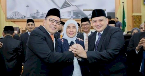 Danny Pomanto Hadiri Rapat Paripurna Hasil Penetapan Walikota Makassar Terpilih, Berharap Pembangunan Berkelanjutan