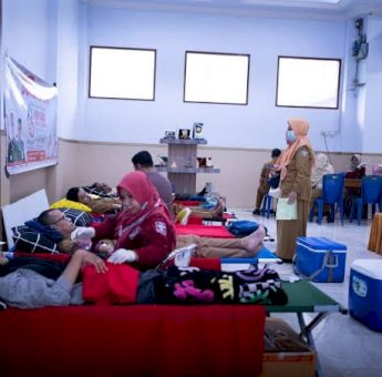 Bekerjasama dengan RS Batara Siang, Pemkab Pangkep Gelar Aksi Donor Darah dalam Rangka HUT ke-65