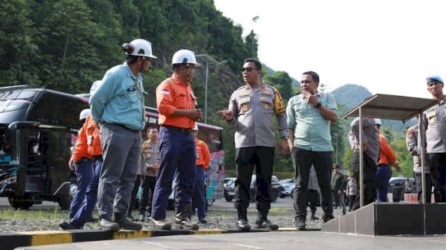 Kapolda Sulsel, Irjen Pol Yudhiawan melakukan kunjungan kerja ke area operasional PT Vale Indonesia Tbk.