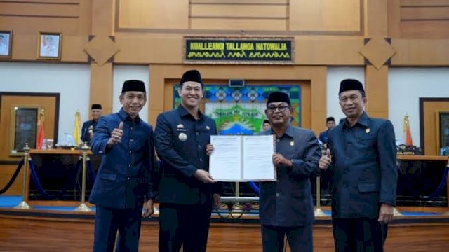 DPRD Pangkep Paripurna Penentapan Bupati dan wakil Bupati Pangkep Terpilih