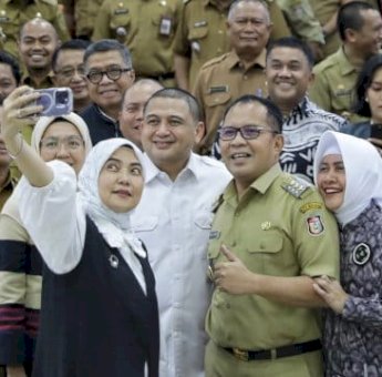 Indira Yusuf Ismail Ikuti Rakor Wali Kota dan Wakil Wali Kota Terpilih, ucapkan Selamat kepada Appi-Aliyah