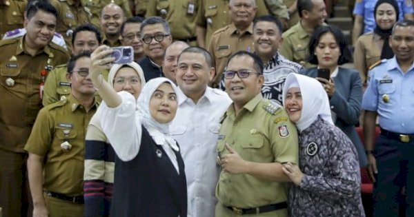 Indira Yusuf Ismail Ikuti Rakor Wali Kota dan Wakil Wali Kota Terpilih, ucapkan Selamat kepada Appi-Aliyah