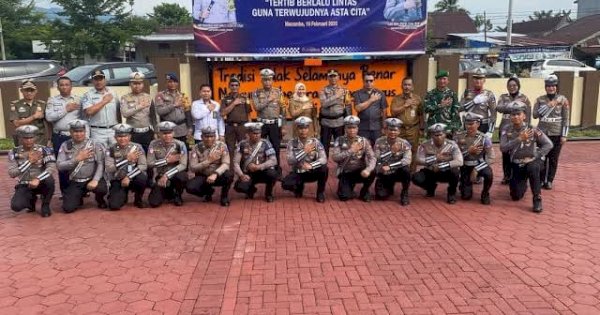 Dukung Operasi Keselamatan Pallawa 2025, Ketua DPRD Lutra Amir Makhmud: Bentuk Edukasi dalam Berlalu Lintas