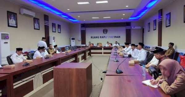 Pemkab Bersama BASNAZ , MUI, Kemenag dan UPZ se Kabupaten Wajo Gelar Rapat Penetapan Nilai Zakat Fitrah 1446 H