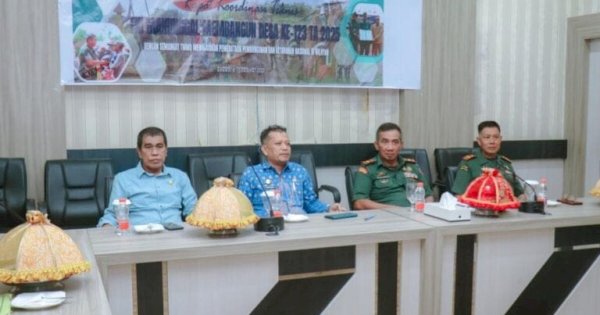 Ketua DPRD Barru Syamsuddin Muhiddin Support Agenda TMMD ke 123
