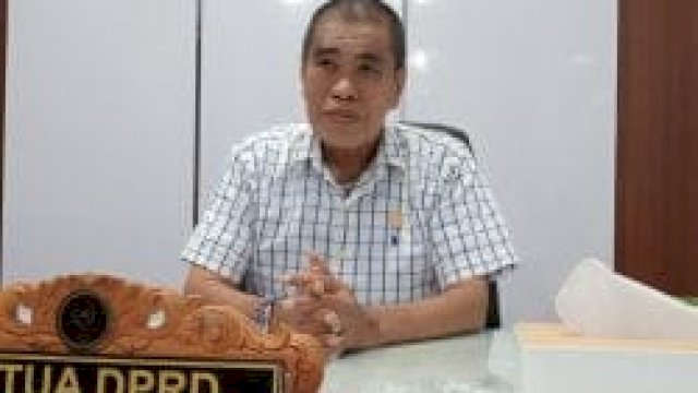 Ketua DPRD Barru Syamsuddin Muhiddin.
