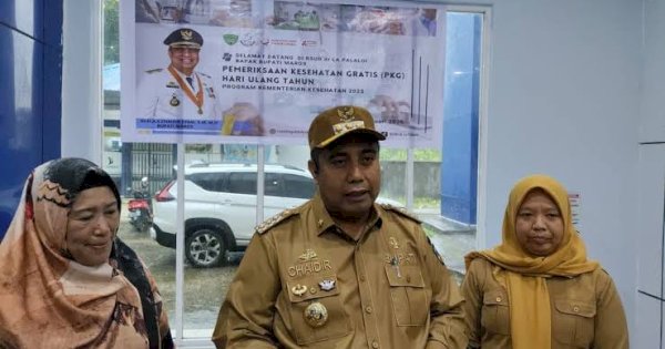 Tes Kesehatan Gratis, Bupati Chaidir Syam Imbau Warga Maros Manfaatkan Kesempatan-Pemeriksaan Lengkap