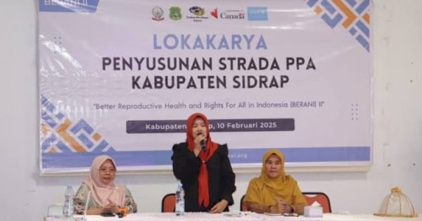 Wabup Sidrap Terpilih Nurkanaah Hadiri Lokakarya Penyusunan Strada PPA