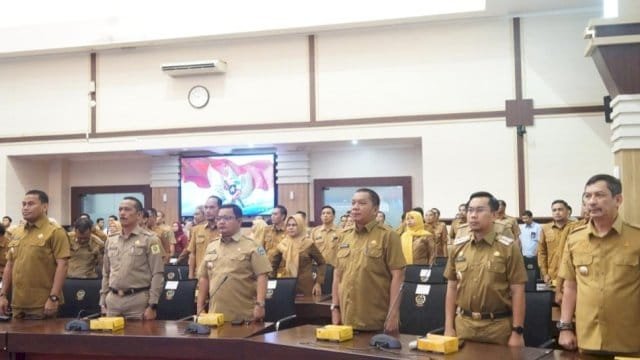 Idham Kadir Hadiri Rakor di Makassar Bahas Efisiensi Anggaran